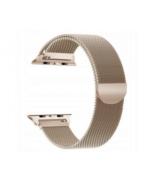 Curea Apple Watch, Tech Protect Milanese Loop, Compatibila Cu Apple Watch 1/2/3/4/5 (42/44mm) ,Gold